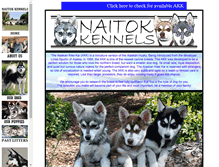 Tablet Screenshot of minihusky.com
